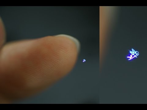 Youtube: Fairy Lights in Femtoseconds: Tangible Holographic Plasma (SIGGRAPH)