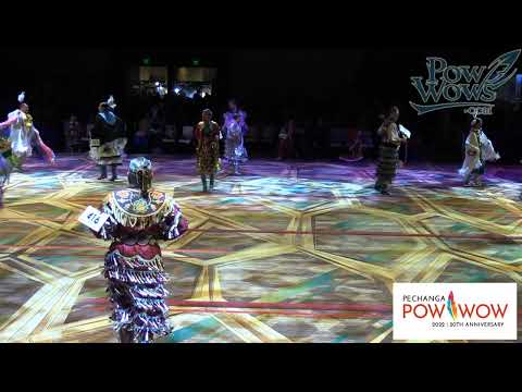 Youtube: Golden Age Women's Jingle and Fancy Shawl - 2023 Pechange Pow Wow - Powwows.com