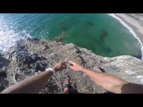 Youtube: Man Survives Dangerous Cliff Jump