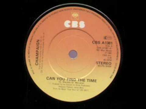 Youtube: Champaign - Can You Find The Time