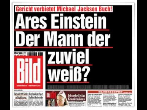 Youtube: Verboten! Zensiert! Der Mord an Michael Jackson Ares Einstein Buch www.Einstein24.de