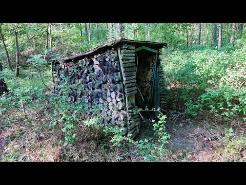 Youtube: Vergessene Orte DER BUNKER UNTER DEM HOLZSTAPEL Lost Places Verlassene Orte