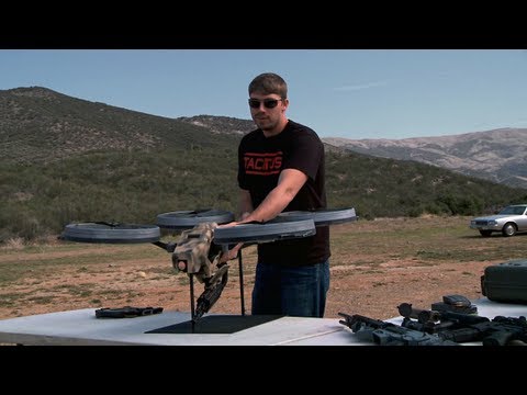 Youtube: Prototype Quadrotor with Machine Gun!