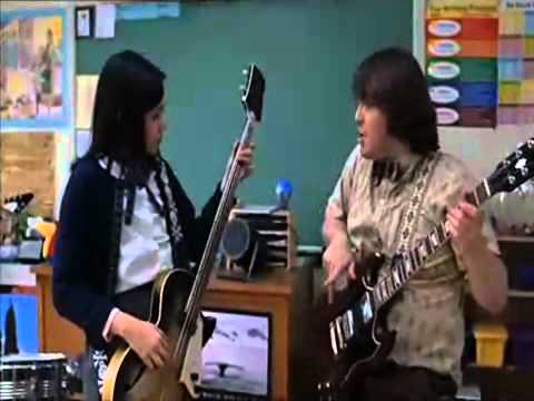 Youtube: school of rock (smoke on the water) german