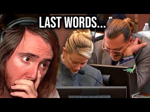 Youtube: Johnny Depp Trial: Amber Heard Final Words Before She Gets Confronted | Asmongold Reacts