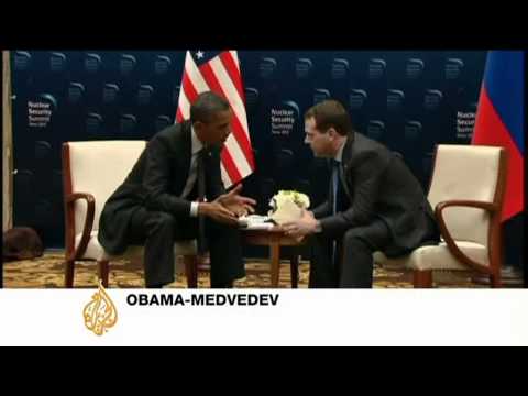 Youtube: Obama and Medvedev exchange caught on open microphone