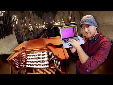 Youtube: Controlling a MASSIVE pipe organ with my computer