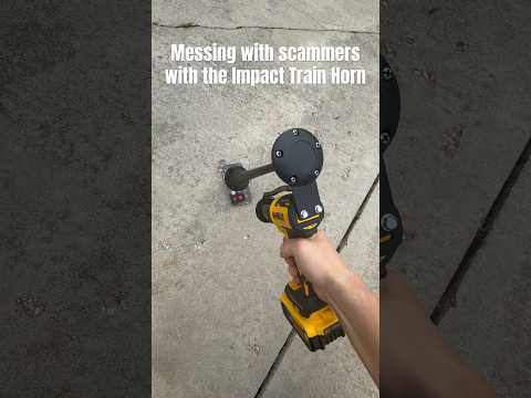 Youtube: Spam caller meets Impact Train Horn!