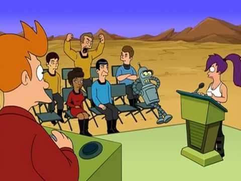 Youtube: Futurama - Khaaaaaaaaaan!