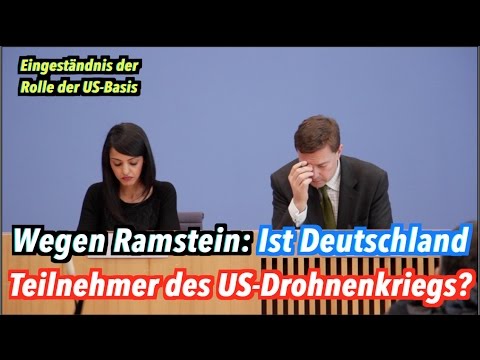 Youtube: Neue Fragen zur Rolle Ramsteins im US-Drohnenkrieg und die "Antworten" der Bundesregierung