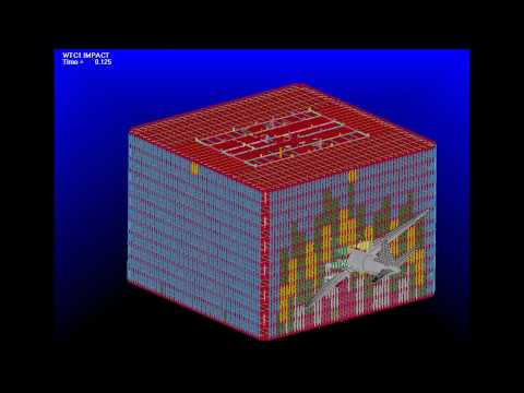 Youtube: WTC 1 Impact - Early NIST ANSYS Simulation 2