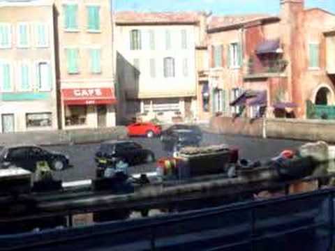 Youtube: Paris Disneyland (Walt Disney Studios) car stunt show