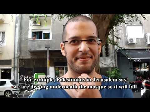 Youtube: Israelis: Do you want to destroy al Aqsa Mosque? Is there a plan to destroy it?