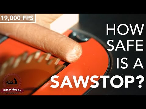 Youtube: How Safe is a Sawstop Saw? - Never Before Seen 19,000 FPS HD Slow-Mo Video
