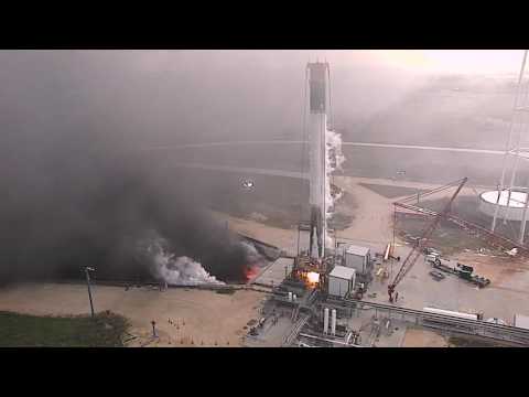 Youtube: Landed Falcon 9 First Stage Test Firing