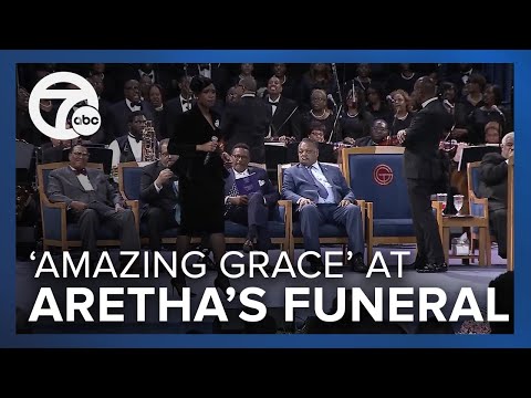 Youtube: Jennifer Hudson performs 'Amazing Grace' at Aretha Franklin's funeral