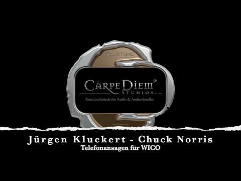 Youtube: Chuck Norris Synchronsprecher Jürgen Kluckert spricht Anrufbeantworter Ansage für WICO
