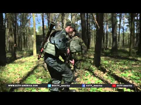 Youtube: US troops training Ukraine National Guard units