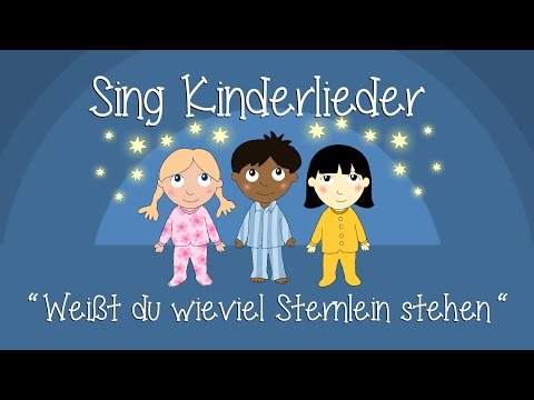 Youtube: Weißt du, wie viel Sternlein stehen - Schlaflieder zum Mitsingen | Sing Kinderlieder