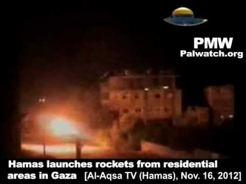 Youtube: Hamas launching rockets near civilian homes