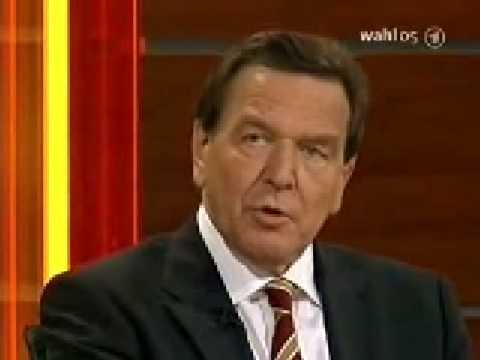 Youtube: Gerhard Schröder in der Elefantenrunde