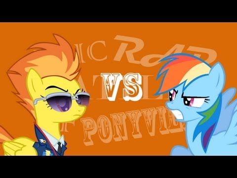 Youtube: Epic Rap Battles of Ponyville: Spitfire VS Rainbow Dash
