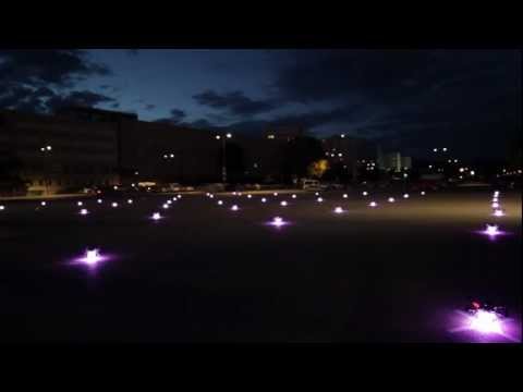 Youtube: 49 quadrocopter in outdoor-formation-flight / Ars Electronica Futurelab / Linz, Austria