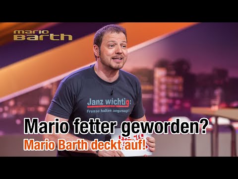 Youtube: Kurz vor der Sendung: Mario fetter geworden? | MARIO BARTH DECKT AUF!