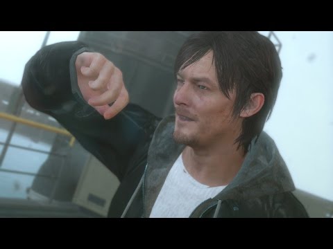 Youtube: Kojima and Norman Reedus dance in the rain celebrating Death Stranding? MGSV The Phantom Pain PC mod