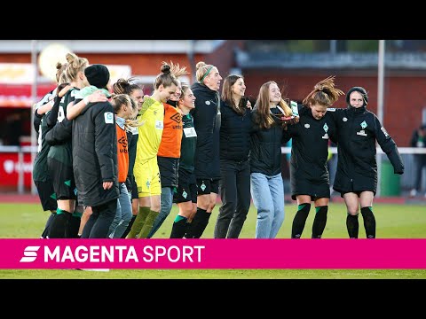 Youtube: Werder-Ultras unterstützen Frauen von SV Werder Bremen | MAGENTA SPORT