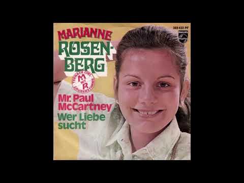 Youtube: Marianne Rosenberg - Mr.  Paul McCartney