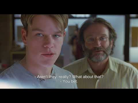 Youtube: Good Will Hunting - painting scene