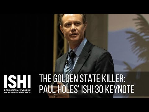 Youtube: The Golden State Killer - ISHI 2019 Keynote