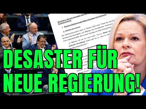 Youtube: 17 Seiten geleakt! SPEKTAKULÄR SCHLECHT von Faesers Ministerium? // Stream-Zusammenfassung.