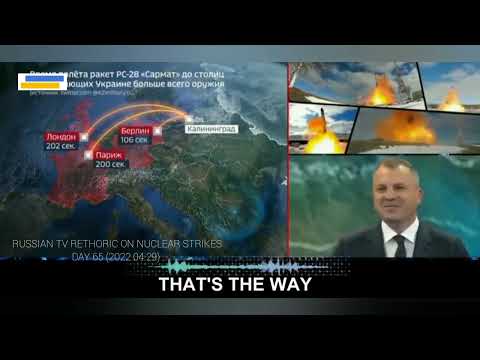 Youtube: RU Nuclear strike takes 200 seconds to Paris and London, 106s to Berlin [Russia Ukraine War] Day 65