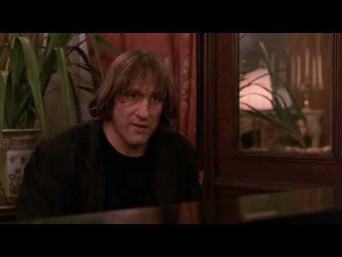 Youtube: Gerard Depardieu plays piano and sings a poem in Green Card