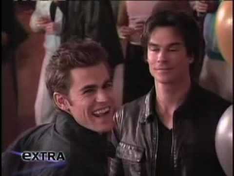 Youtube: Backstage on Set of The Vampire Diaries