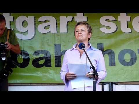 Youtube: Renate Künast / Alles gesagt - Stuttgart 21 stoppen! Grossdemonstration am 20.08.2010