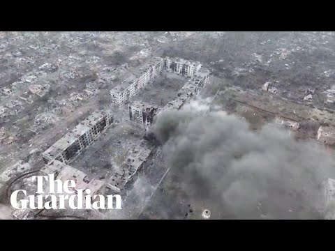 Youtube: Drone video released by Ukraine shows Bakhmut in ruins