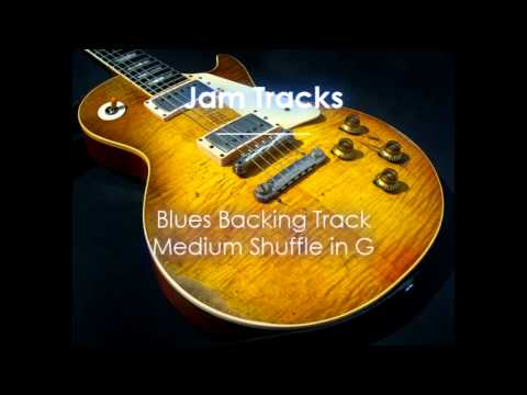 Youtube: Blues Guitar Backing Track - Medium Shuffle in G