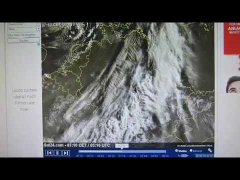 Youtube: Auffällige, seltsame Strukturen auf Satellitenfilm 11.8.2014