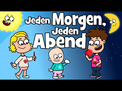 Youtube: ♪ ♪ Kinderlied Familie Alltag | Jeden Morgen, Jeden Abend - Hurra Kinderlieder