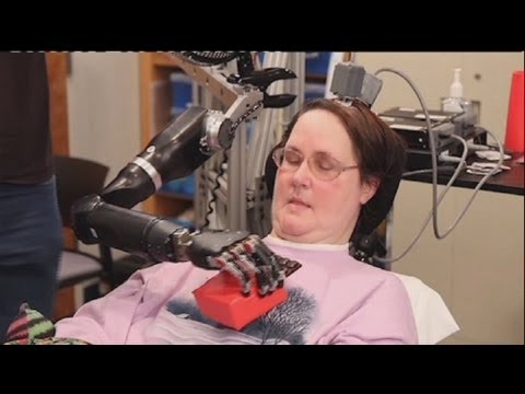Youtube: euronews hi-tech - Gedanken steuern Roboterarm