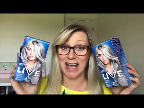 Youtube: SCHWARZKOPF LIVE METALLIC SILVER | Dyeing my hair silver