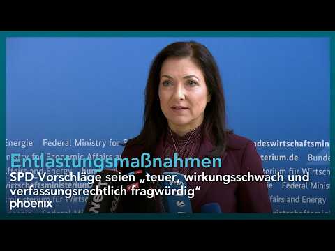 Youtube: Entlastungen: Bundeswirtschaftsministerin Reiche erteilt Übergewinnsteuer Absage | 10.04.2026