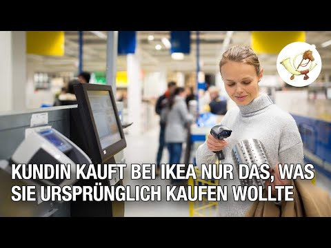 Youtube: Kundin kauft bei IKEA nur das, was sie ursprünglich kaufen wollte