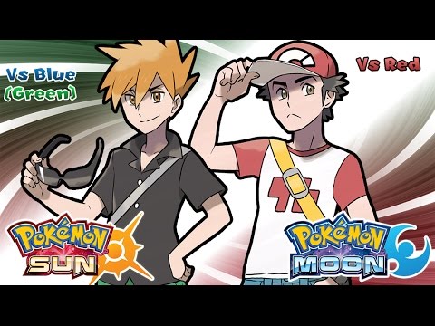 Youtube: Pokémon Sun & Moon - Battle Legend Red & Blue Battle Music (HQ)