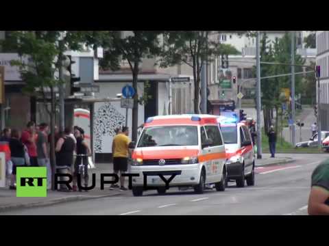 Youtube: Germany: 1 killed, 2 injured in machete attack in Reutlingen