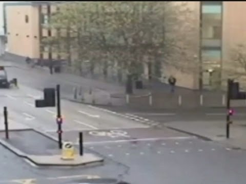 Youtube: Shocking CCTV shows Bristol bus driver smashing into biker