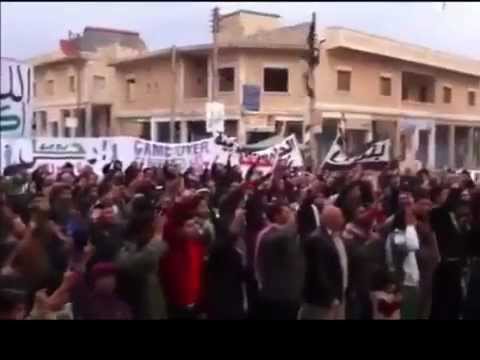 Youtube: Syria: ... and again Al-(CIA)-Qaeda banners - "... the same procedure as last year"